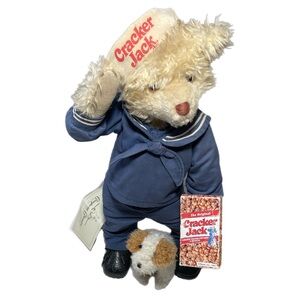 Vintage Cracker Jack Sailor Jack Bear 1998 Douglas Company